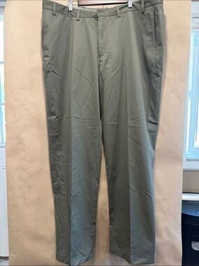 St. John's Bay Olive Dress Pants - Classic Straight Fit